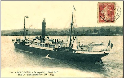 Le Montreal (1905-1917) de la Compagnie Générale Transatlantique