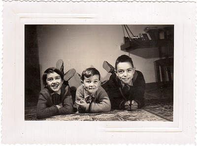 Marie-Laure, Jean-Francis, Gerard Cheriez - 1955