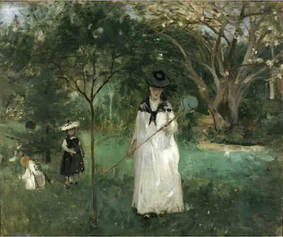 Berthe Morisot, La chasse au papillon - 1874 - Musée d'Orsay