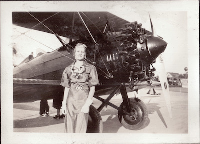 Isabelle Lacroix-Cheriez aviatrice - 1932