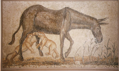 mosaique tunisienne du 3e siècle av-JC