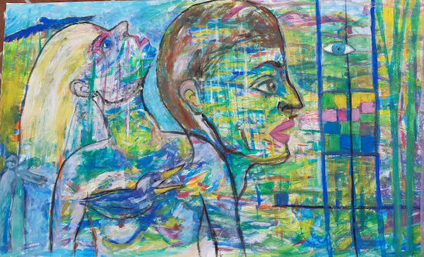 exemple de peinture d'expression