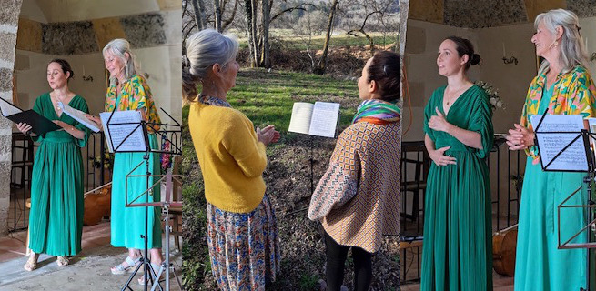 Un atelier ludique autour de la correspondance voix et peinture