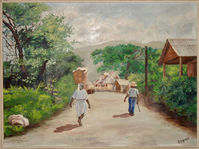 peinture haitienne de Raoul Dupoux