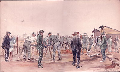 Jules Pinasseau - Campagne de Belgique - 1917