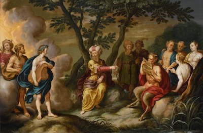 Apollon et le roi Midas - simon Floquet, 1634