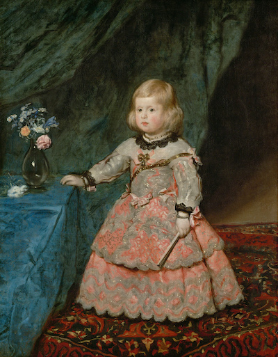 infante-marguerite-en-robe-rose-Velazkez-1654