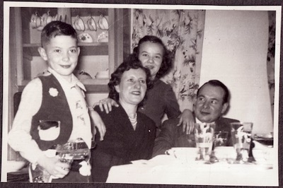 Donald, Isabelle, Suzan, Yves - Detroit, 1950